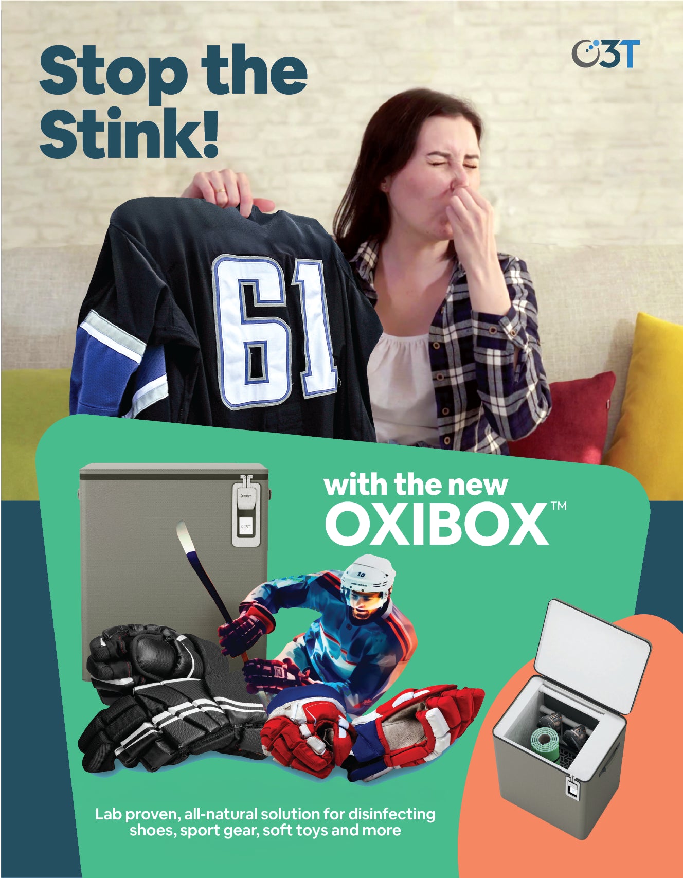 OxiBox Activated Oxygen Sanitizing Box